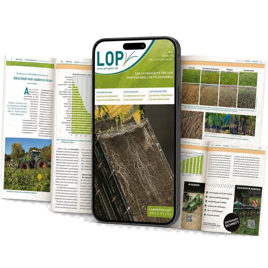 LOP digital, Smartphone mit Reportagen aus der Mai-Ausgabe